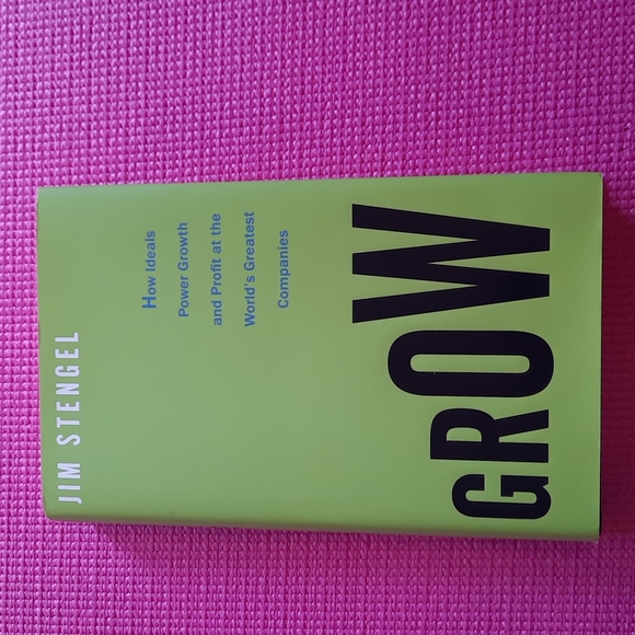 "Grow" hardcover book by Jim Stengel - Picture 1 of 5